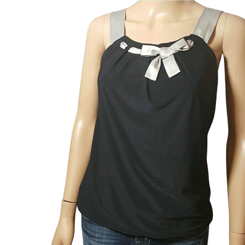 The Limited blouse with bow neckline XS